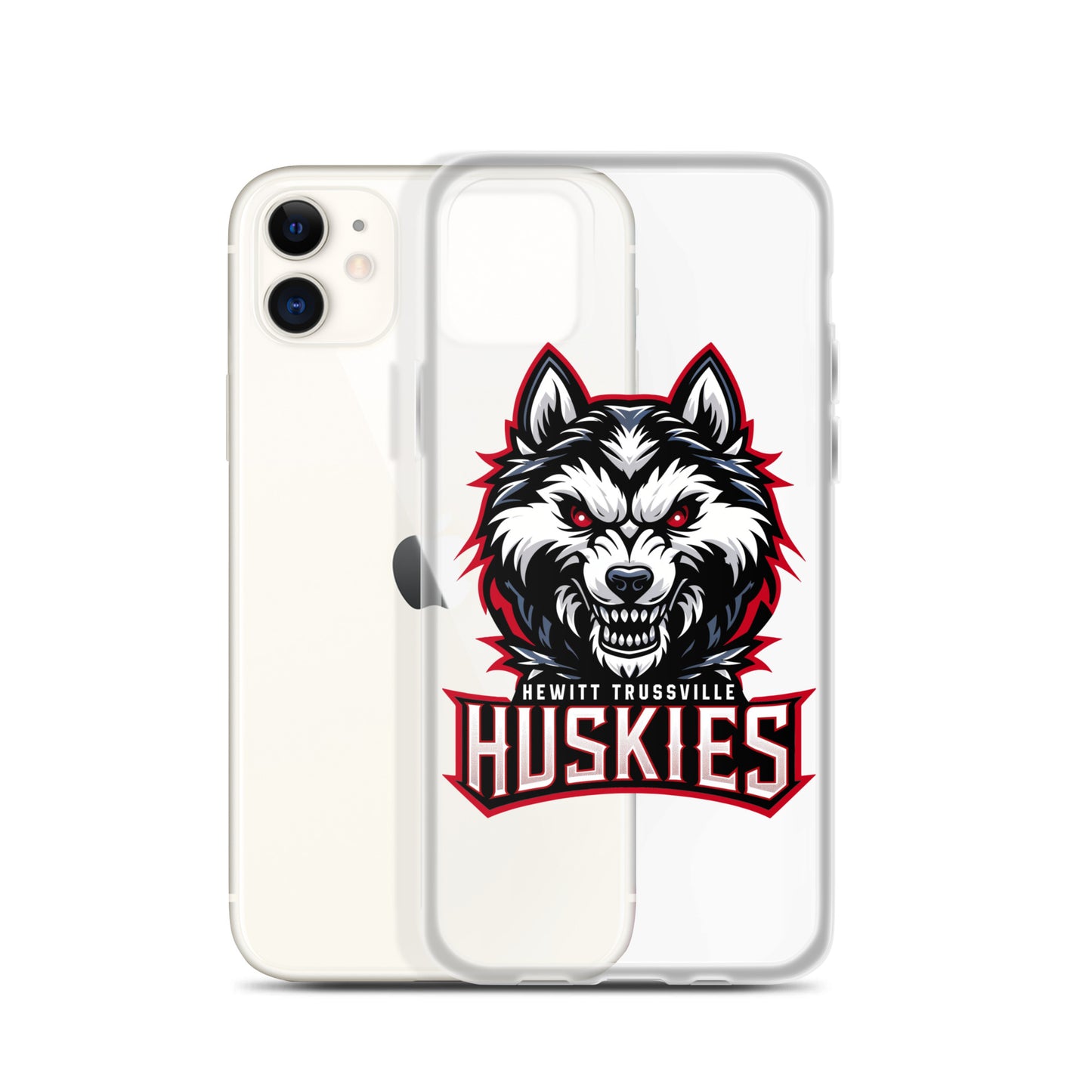 Huskies Clear Case for iPhone®