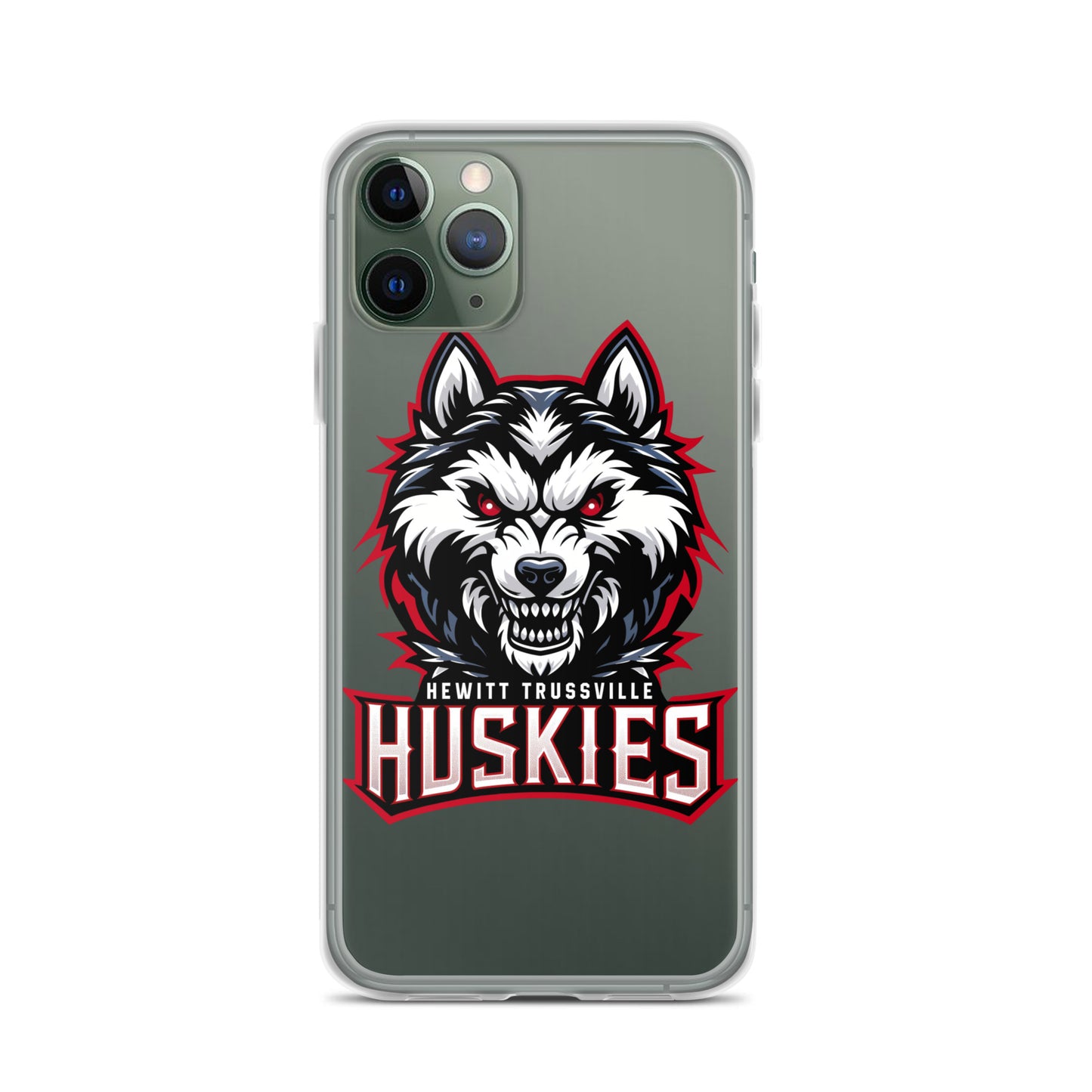 Huskies Clear Case for iPhone®