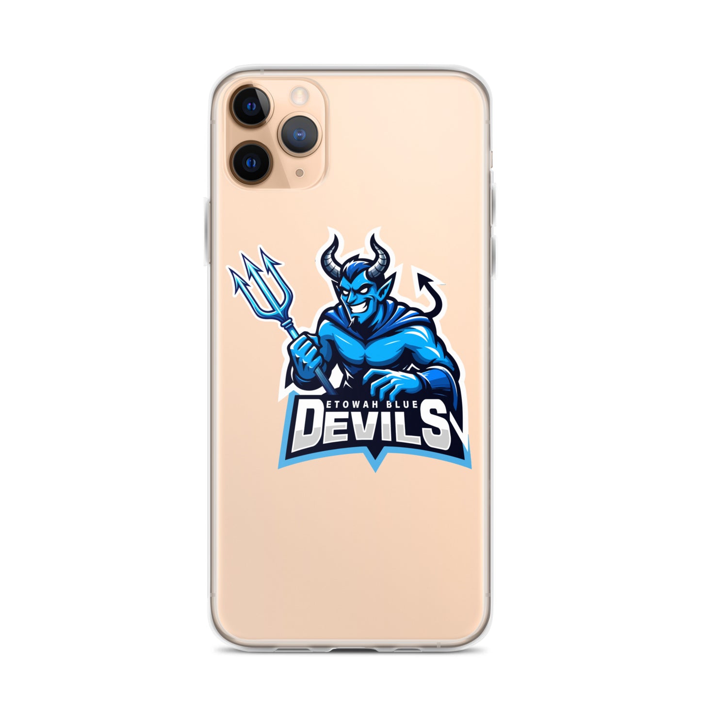 Blue Devils Clear Case for iPhone®