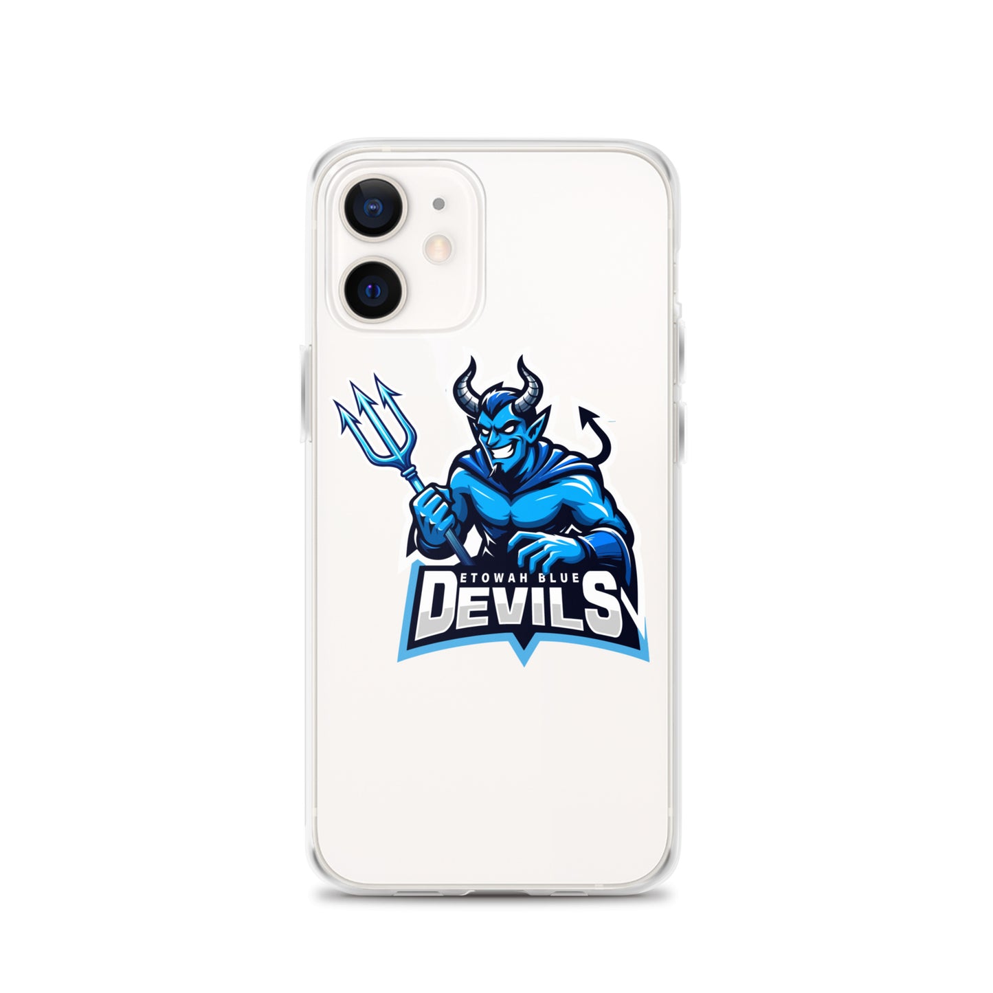 Blue Devils Clear Case for iPhone®