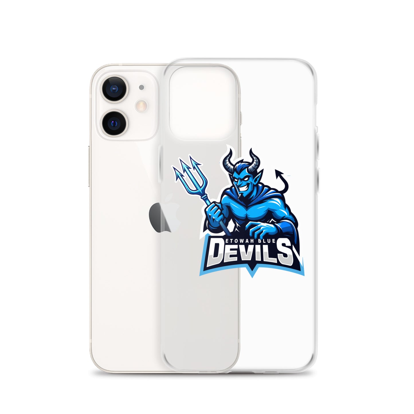 Blue Devils Clear Case for iPhone®