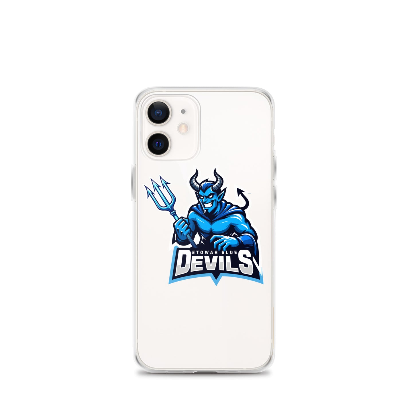 Blue Devils Clear Case for iPhone®