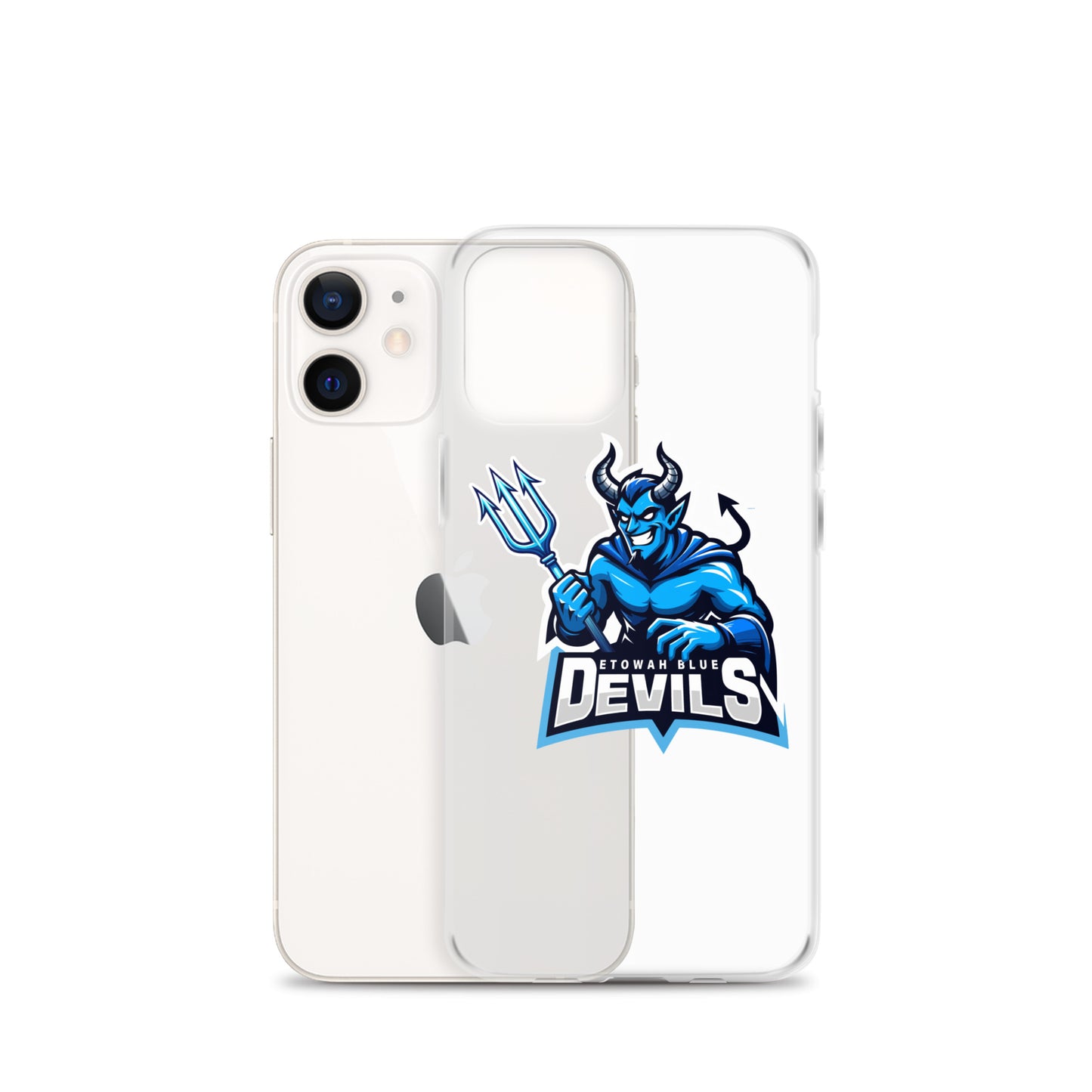 Blue Devils Clear Case for iPhone®