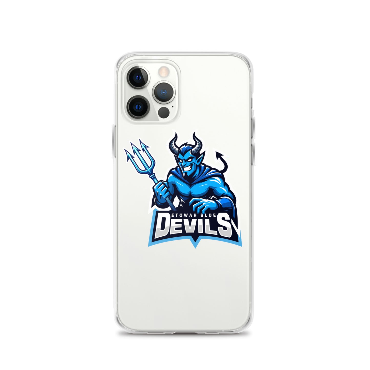 Blue Devils Clear Case for iPhone®