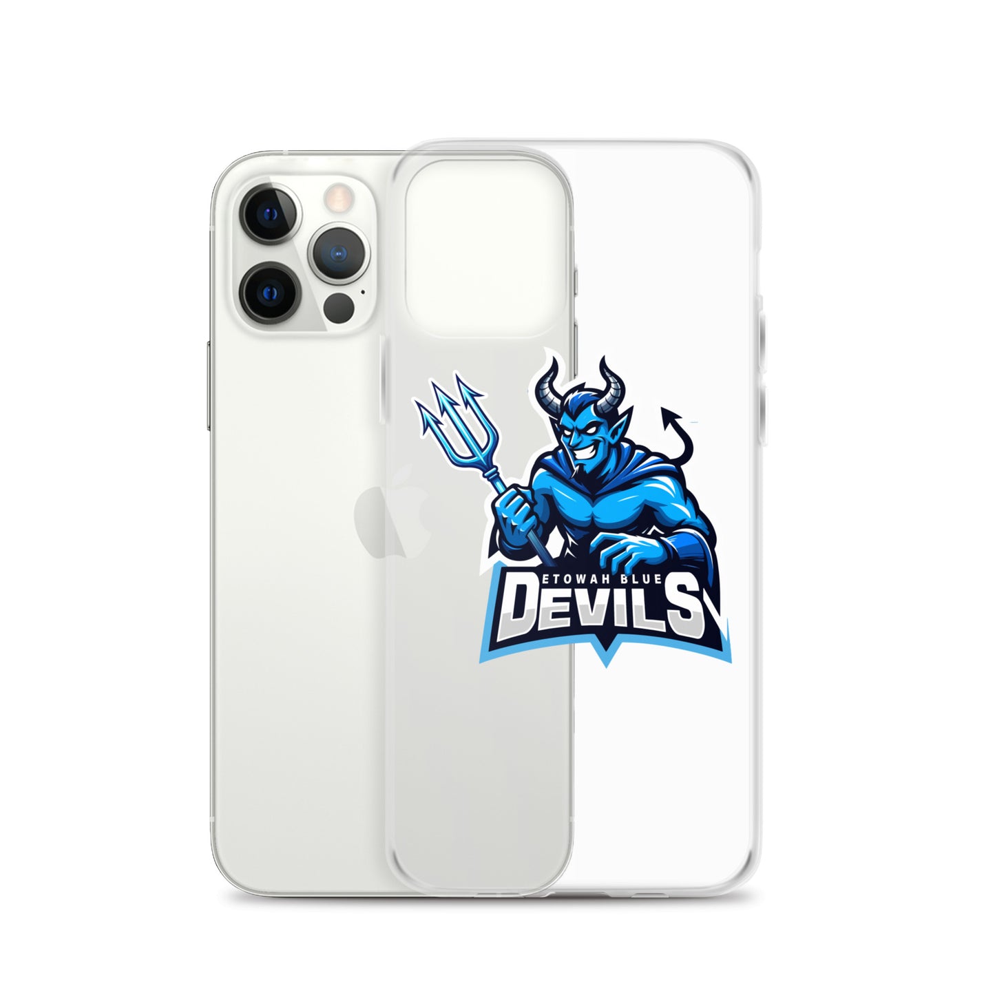 Blue Devils Clear Case for iPhone®