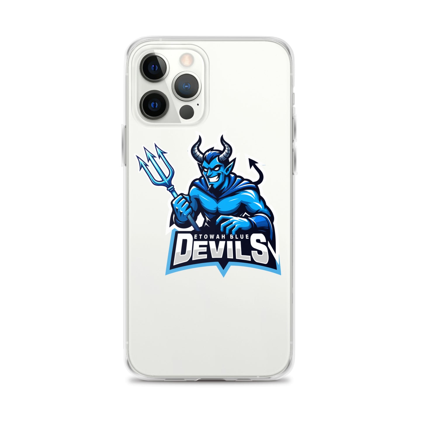 Blue Devils Clear Case for iPhone®