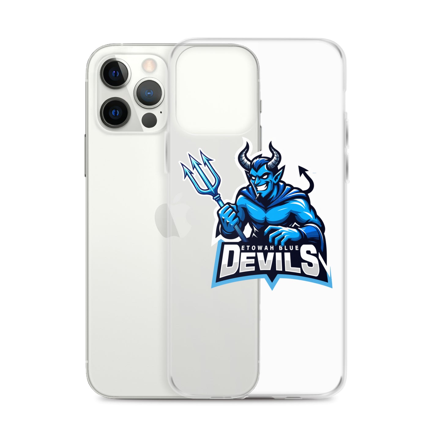 Blue Devils Clear Case for iPhone®