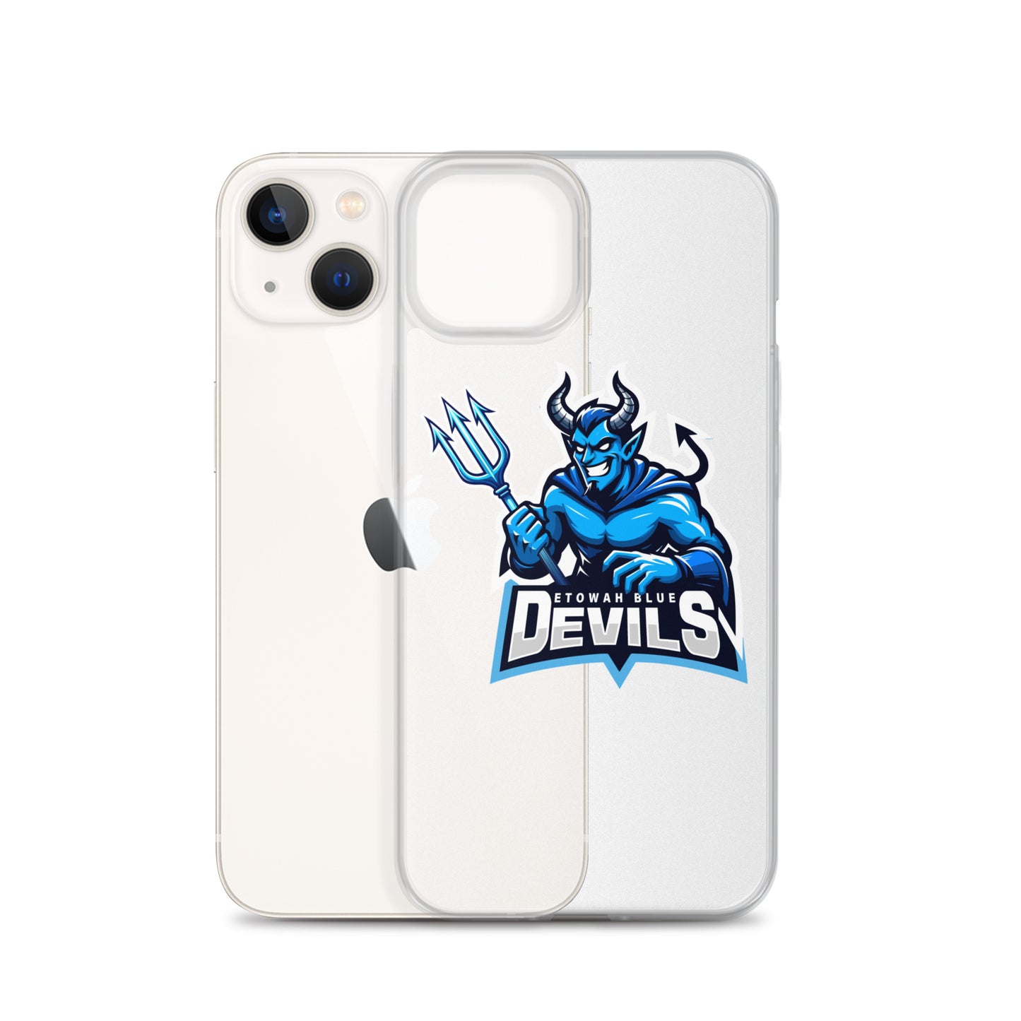 Blue Devils Clear Case for iPhone®