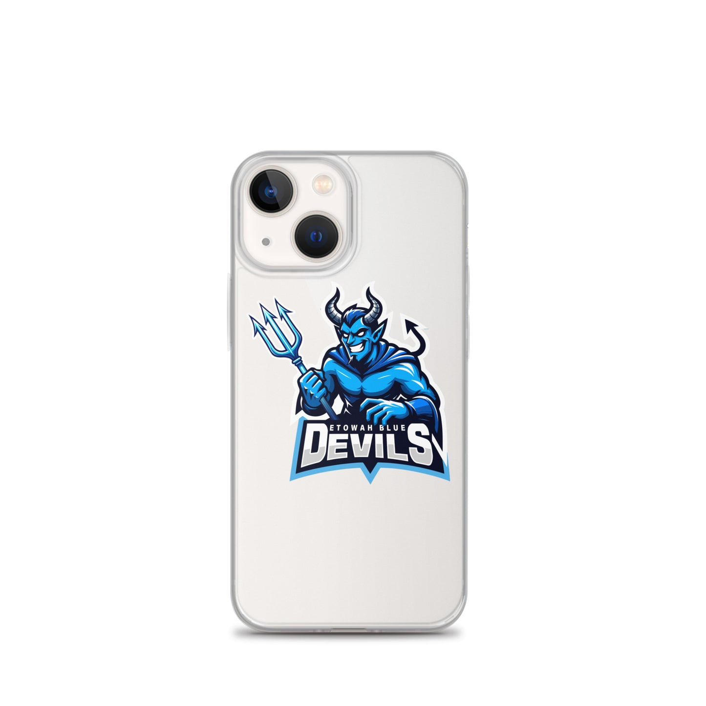 Blue Devils Clear Case for iPhone®