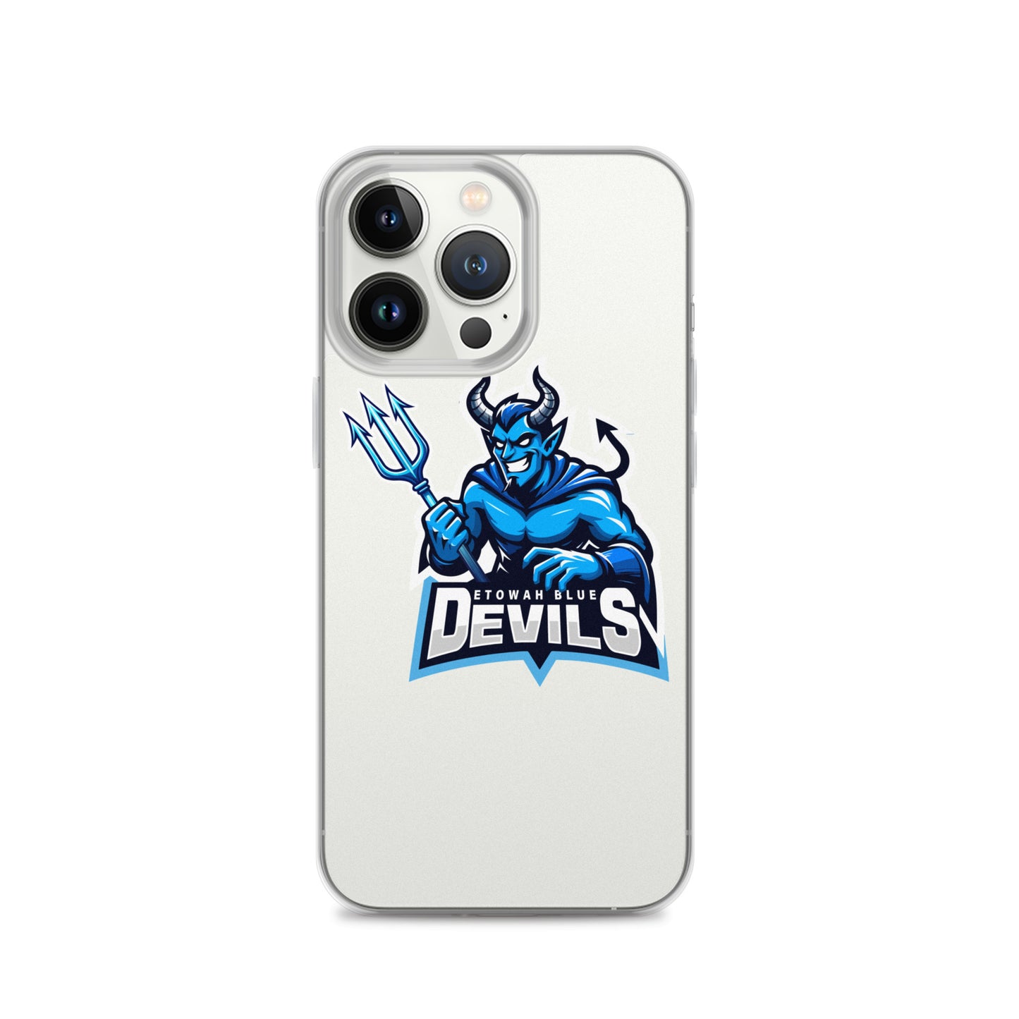 Blue Devils Clear Case for iPhone®