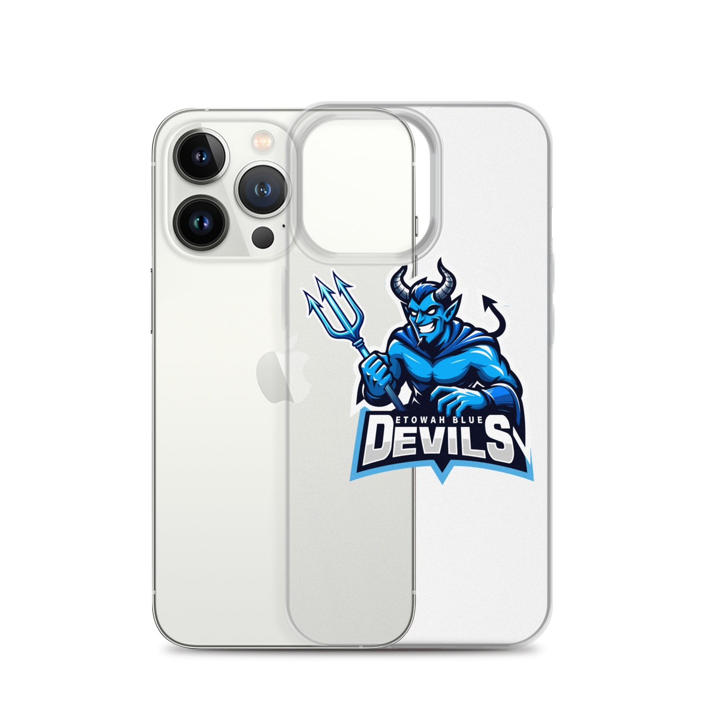 Blue Devils Clear Case for iPhone®