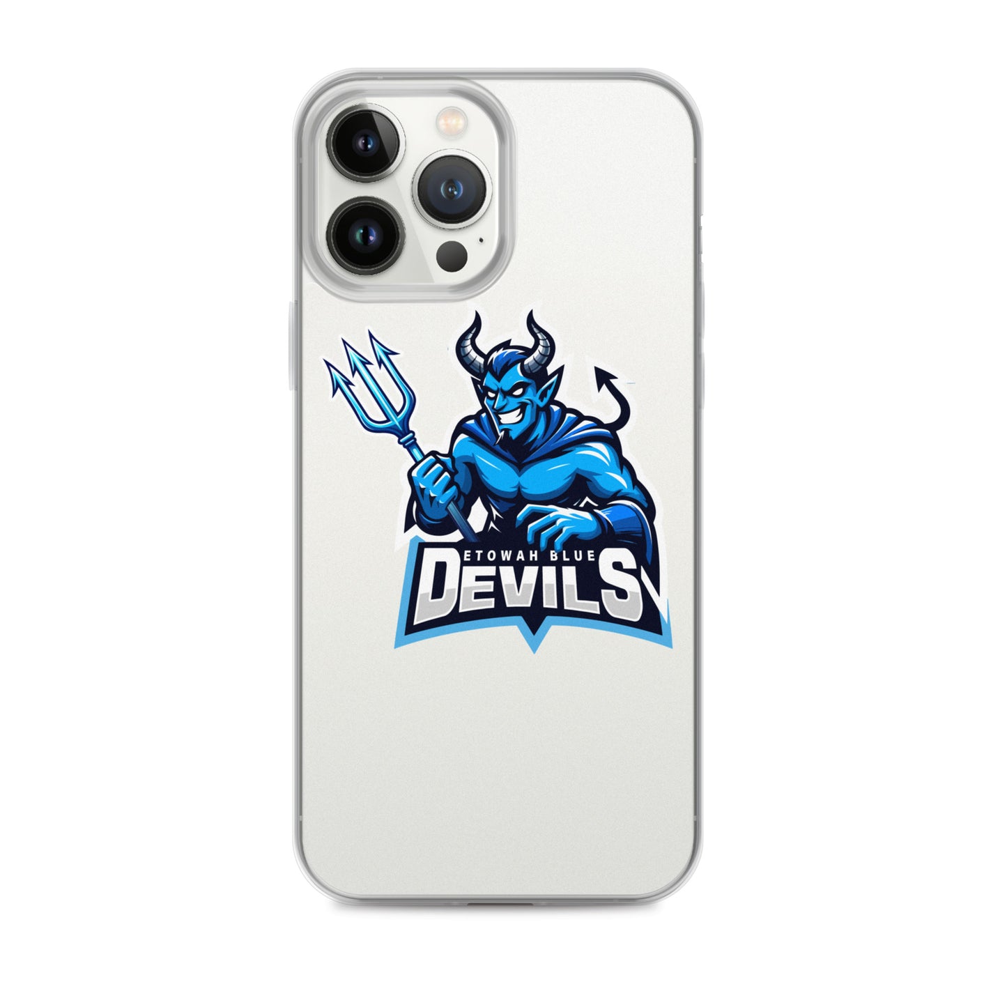 Blue Devils Clear Case for iPhone®