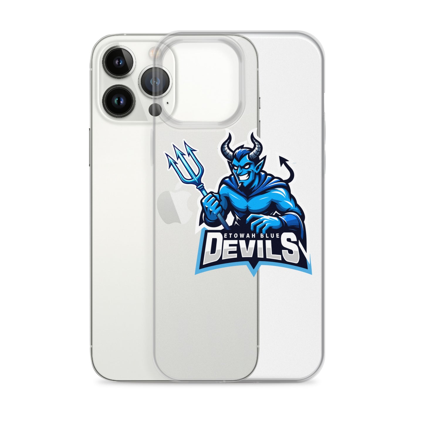 Blue Devils Clear Case for iPhone®