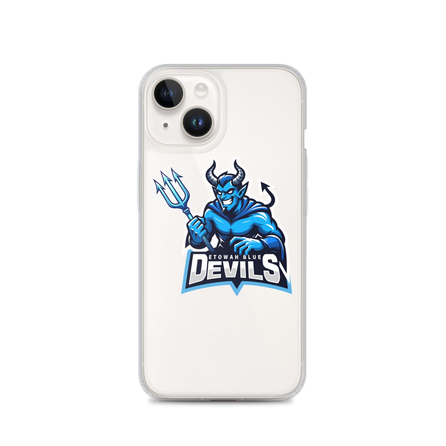 Blue Devils Clear Case for iPhone®