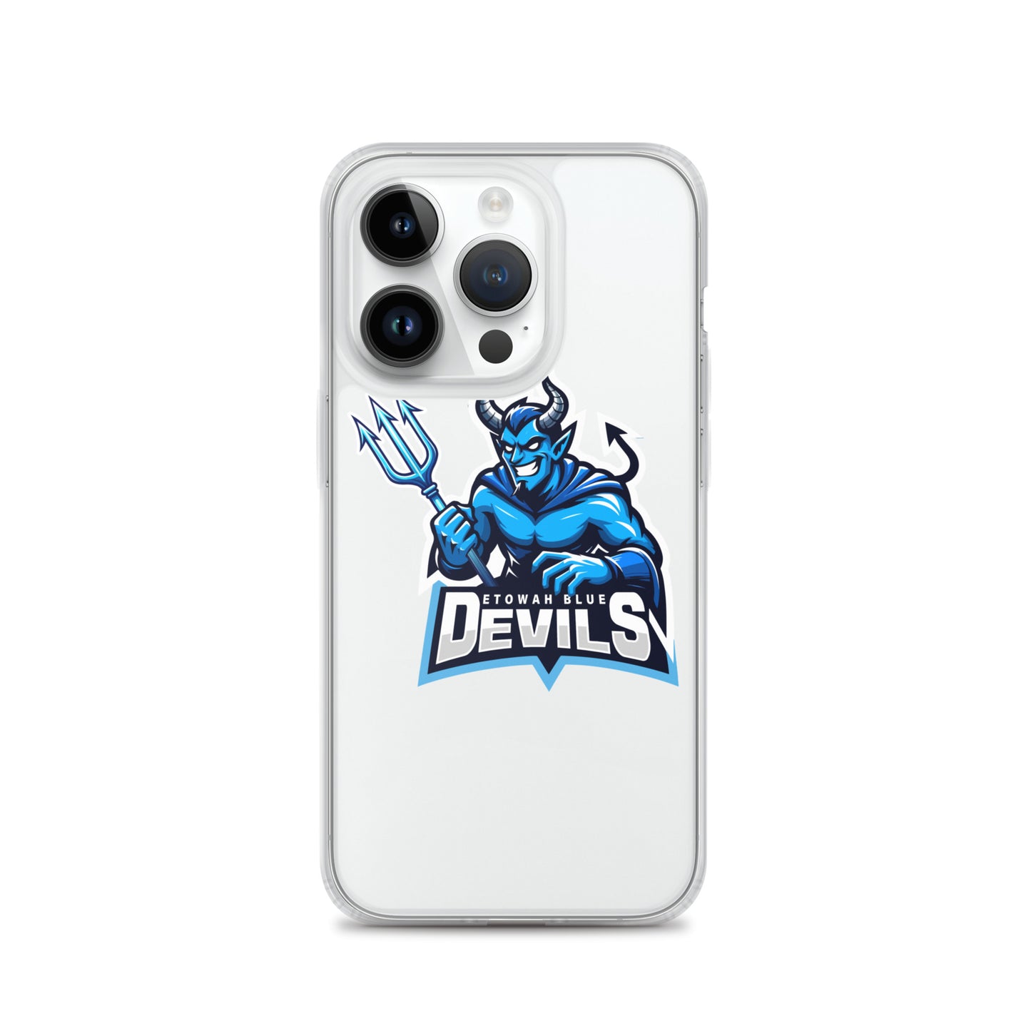 Blue Devils Clear Case for iPhone®