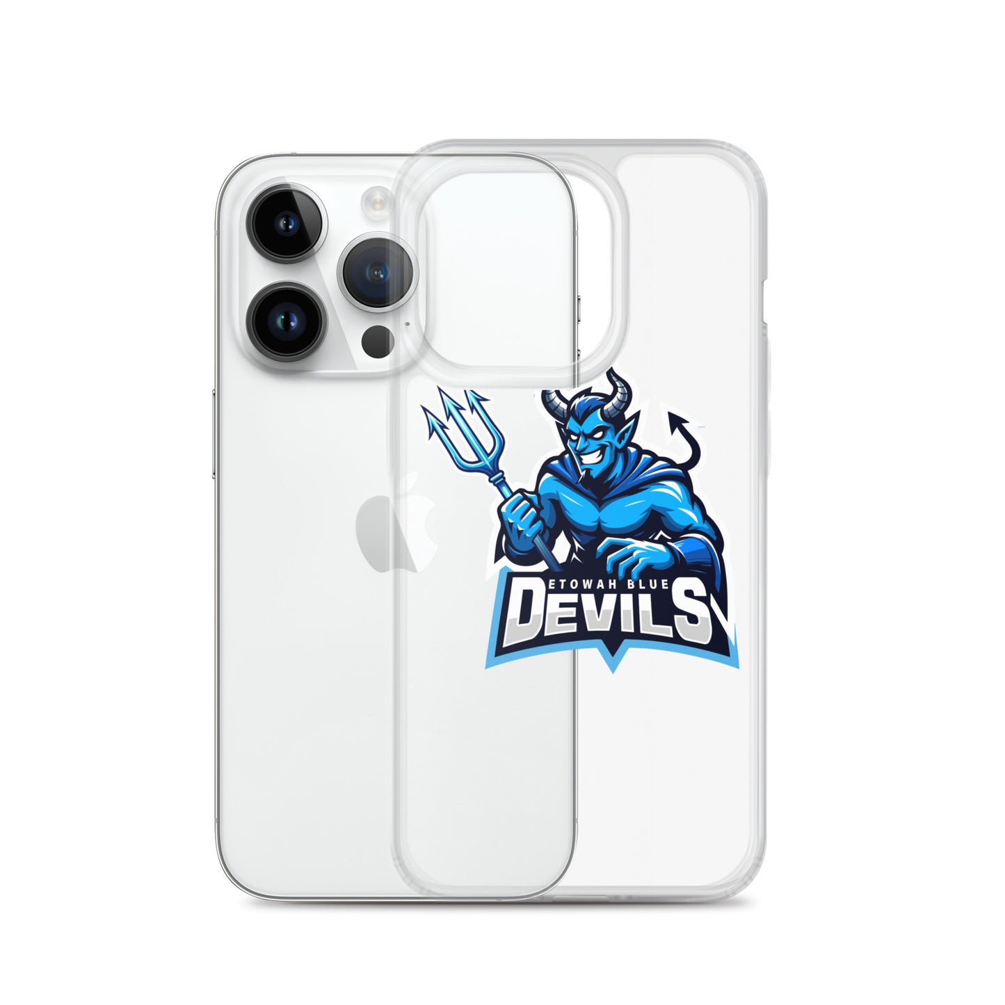 Blue Devils Clear Case for iPhone®