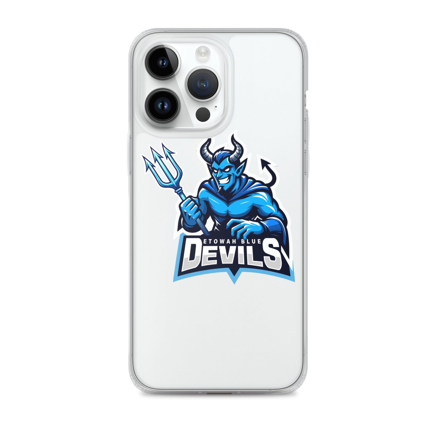 Blue Devils Clear Case for iPhone®