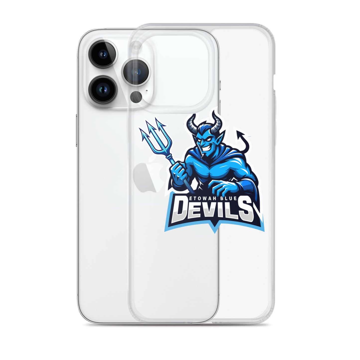 Blue Devils Clear Case for iPhone®