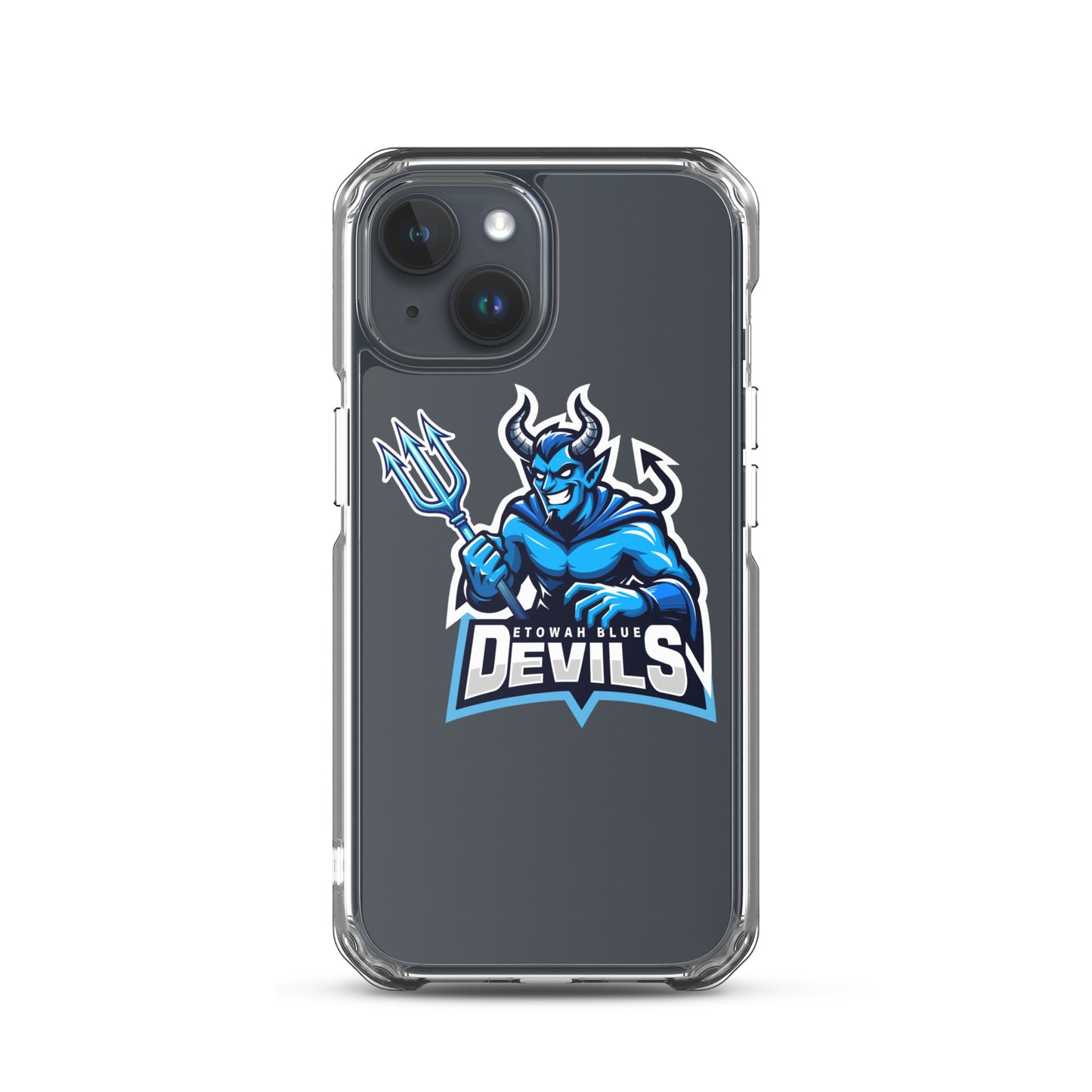 Blue Devils Clear Case for iPhone®