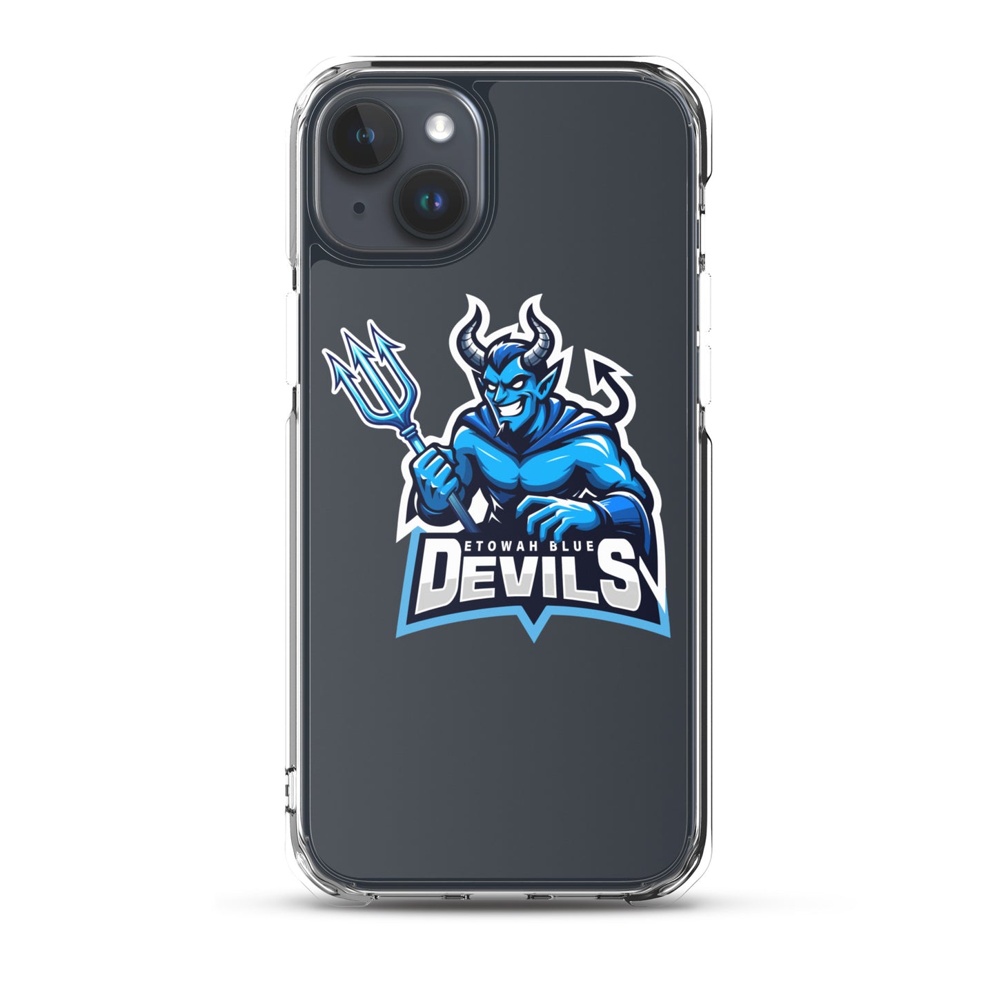 Blue Devils Clear Case for iPhone®