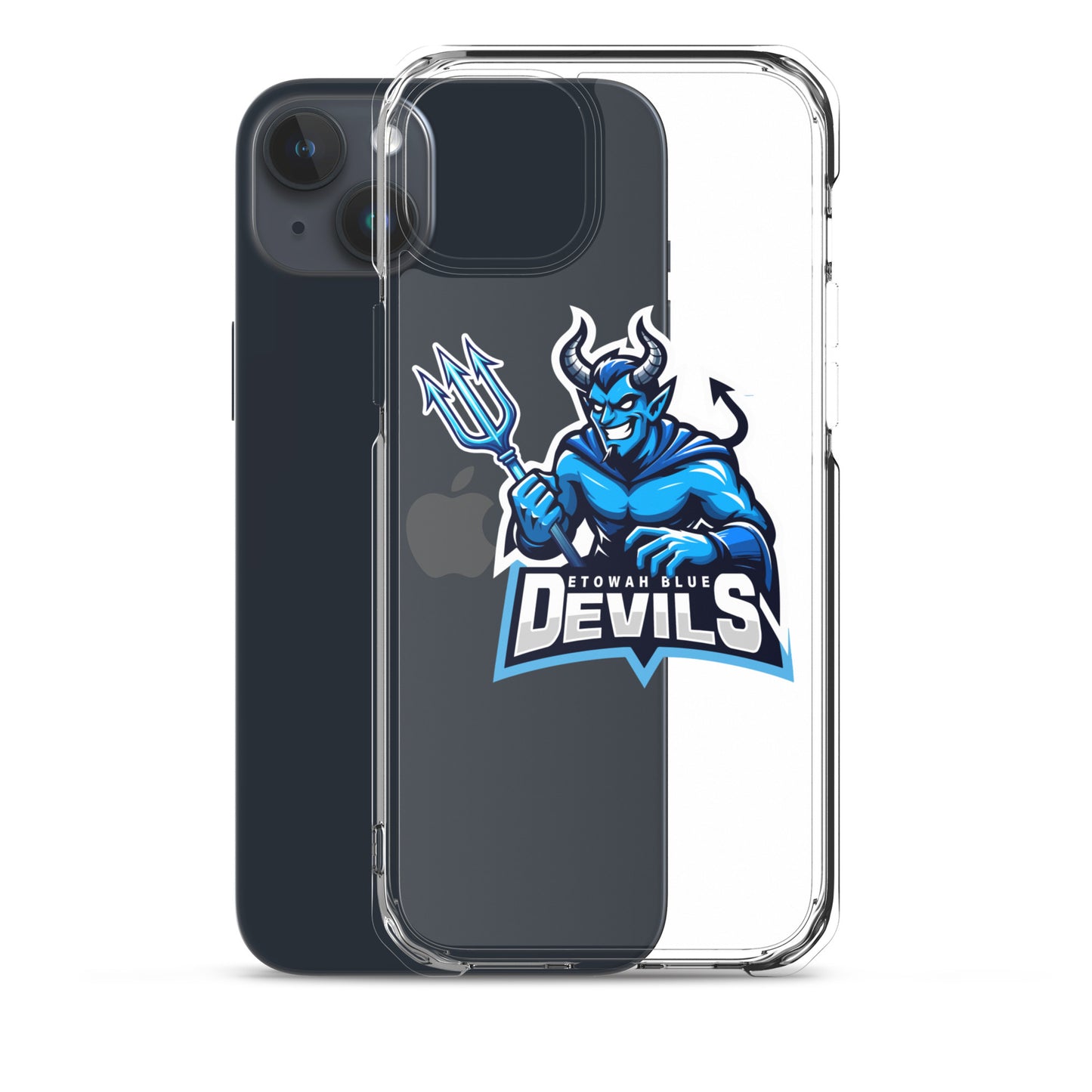 Blue Devils Clear Case for iPhone®