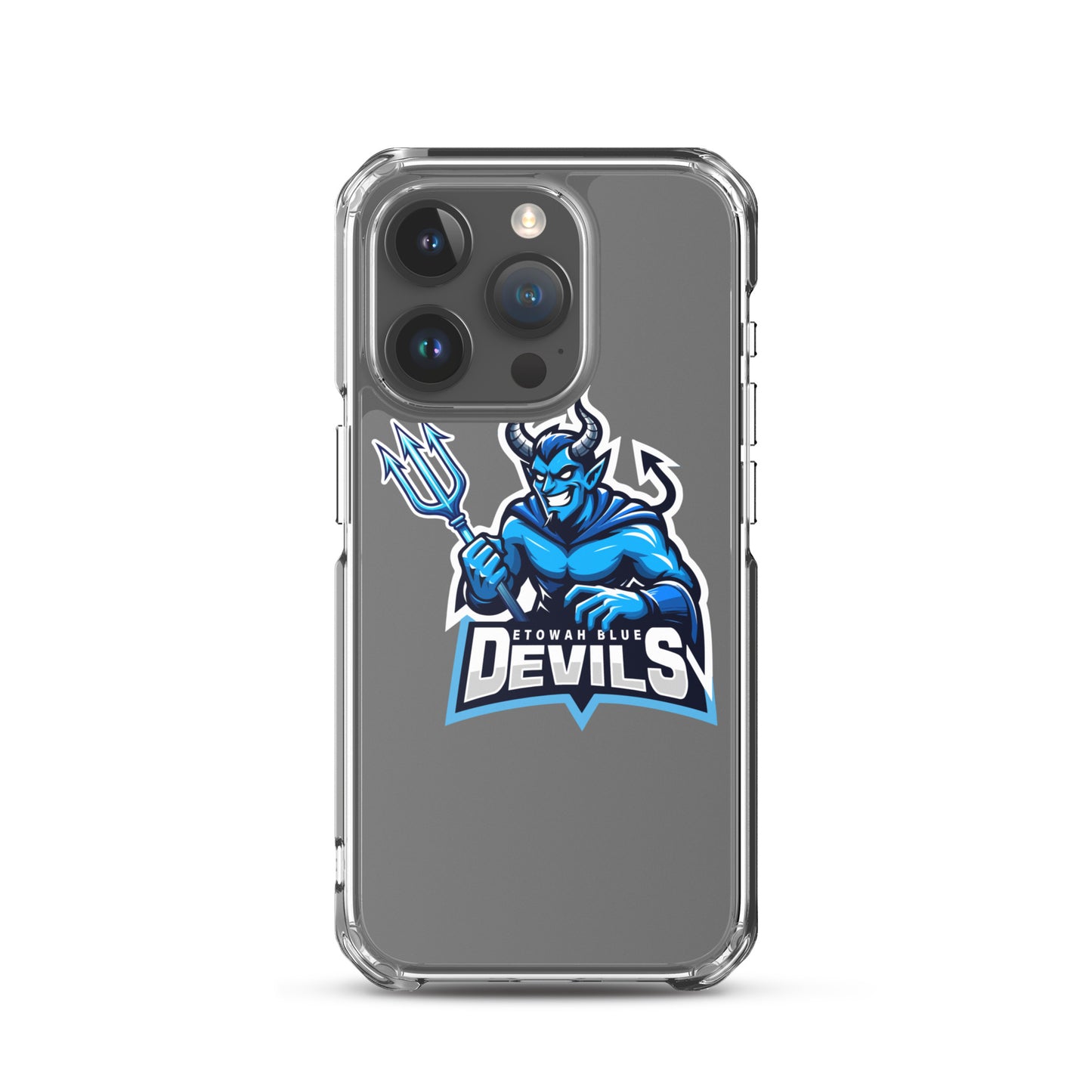 Blue Devils Clear Case for iPhone®