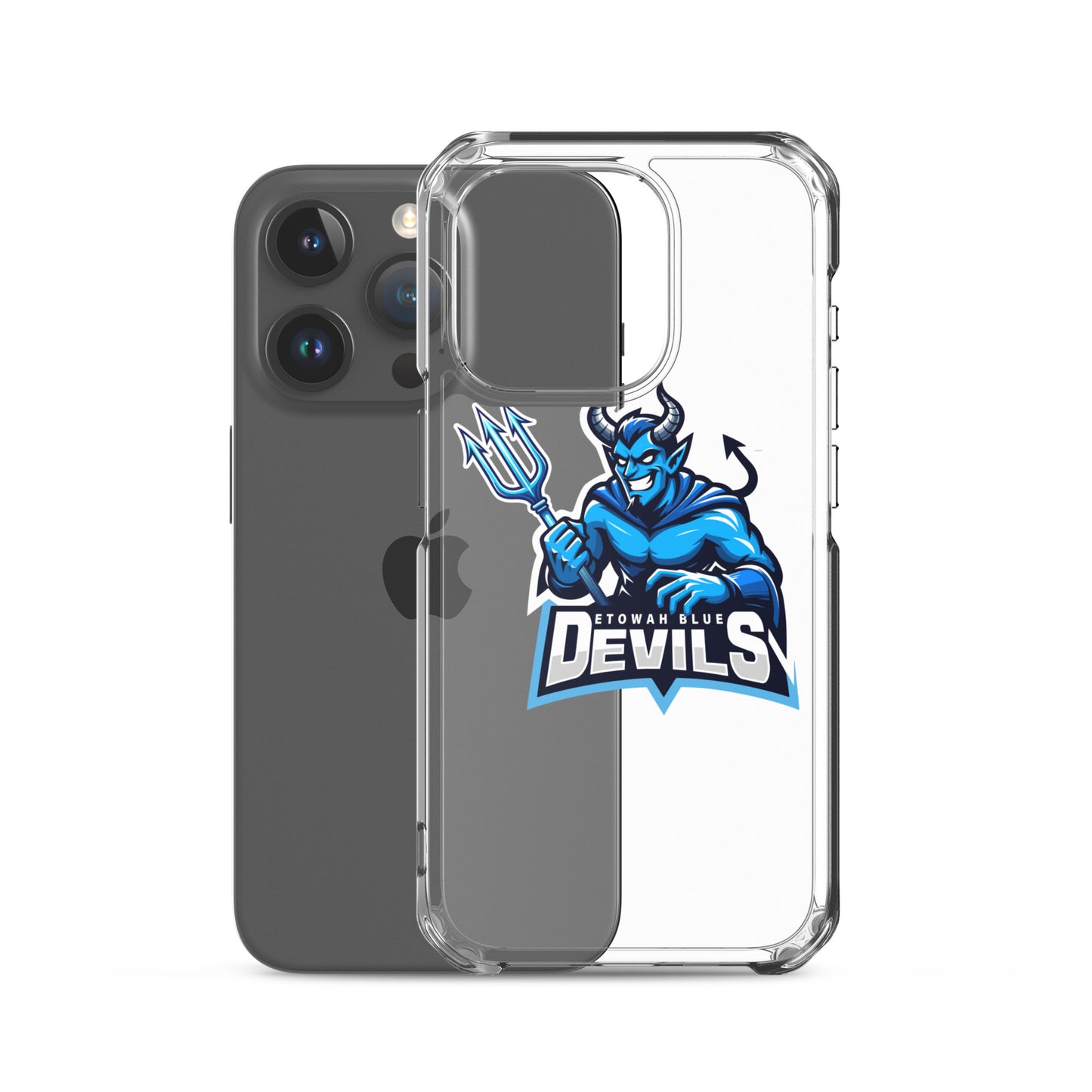 Blue Devils Clear Case for iPhone®