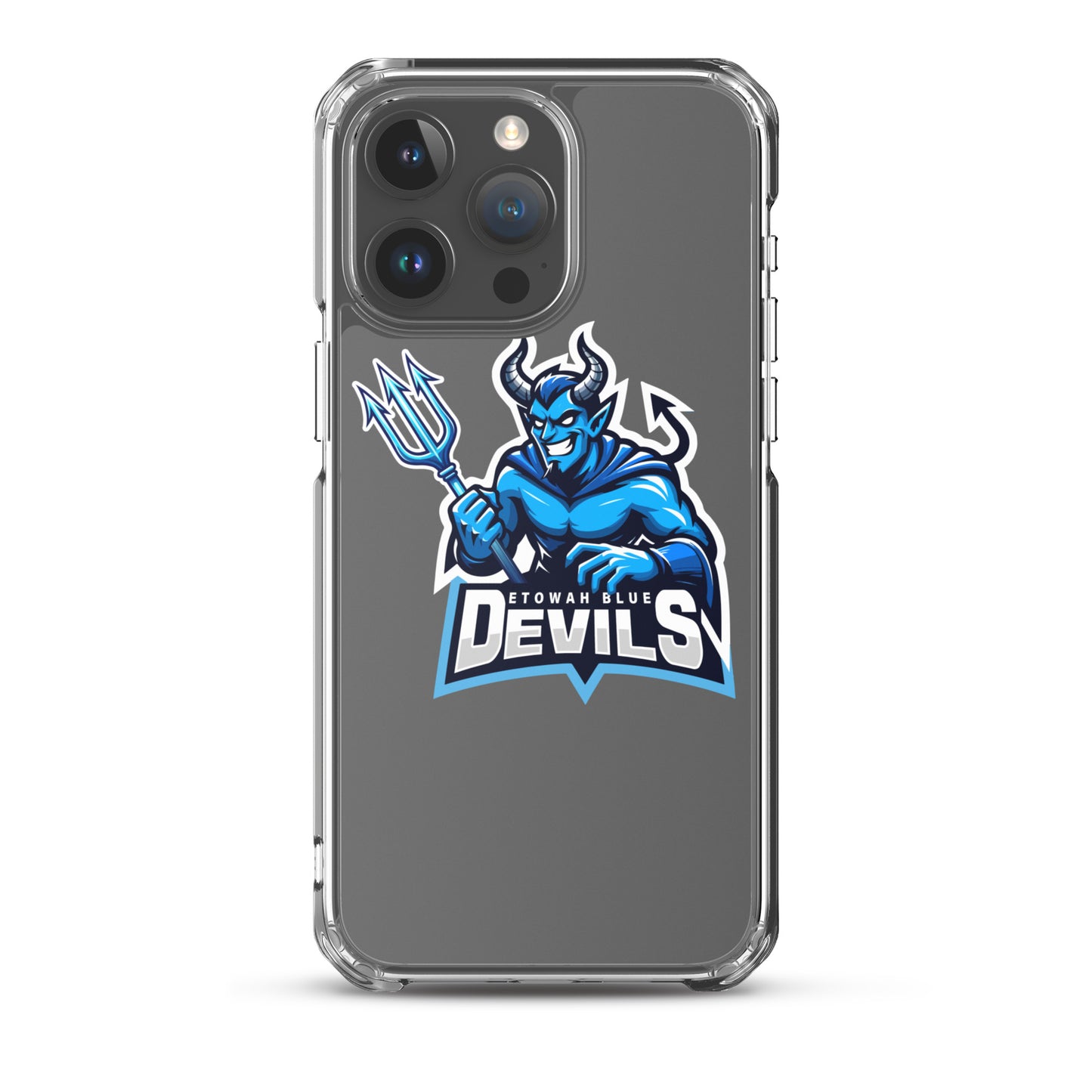 Blue Devils Clear Case for iPhone®