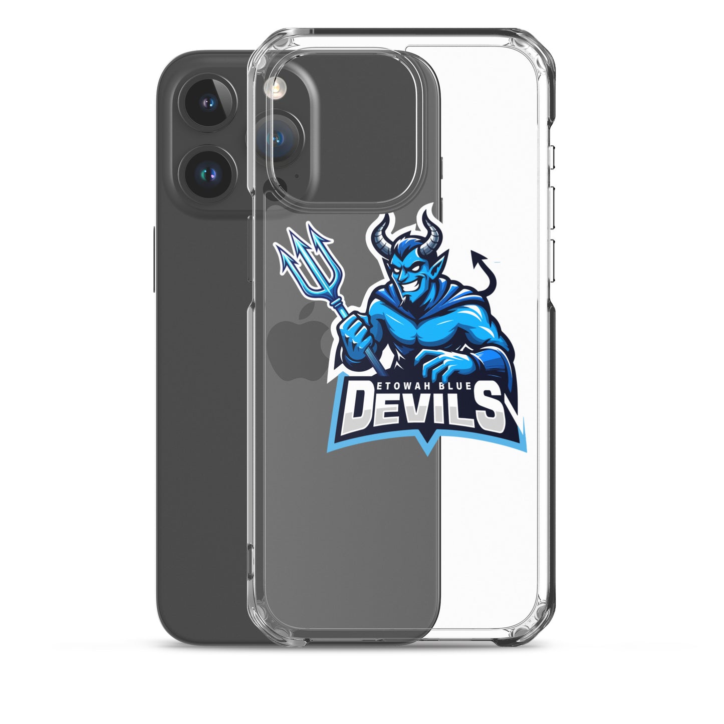 Blue Devils Clear Case for iPhone®