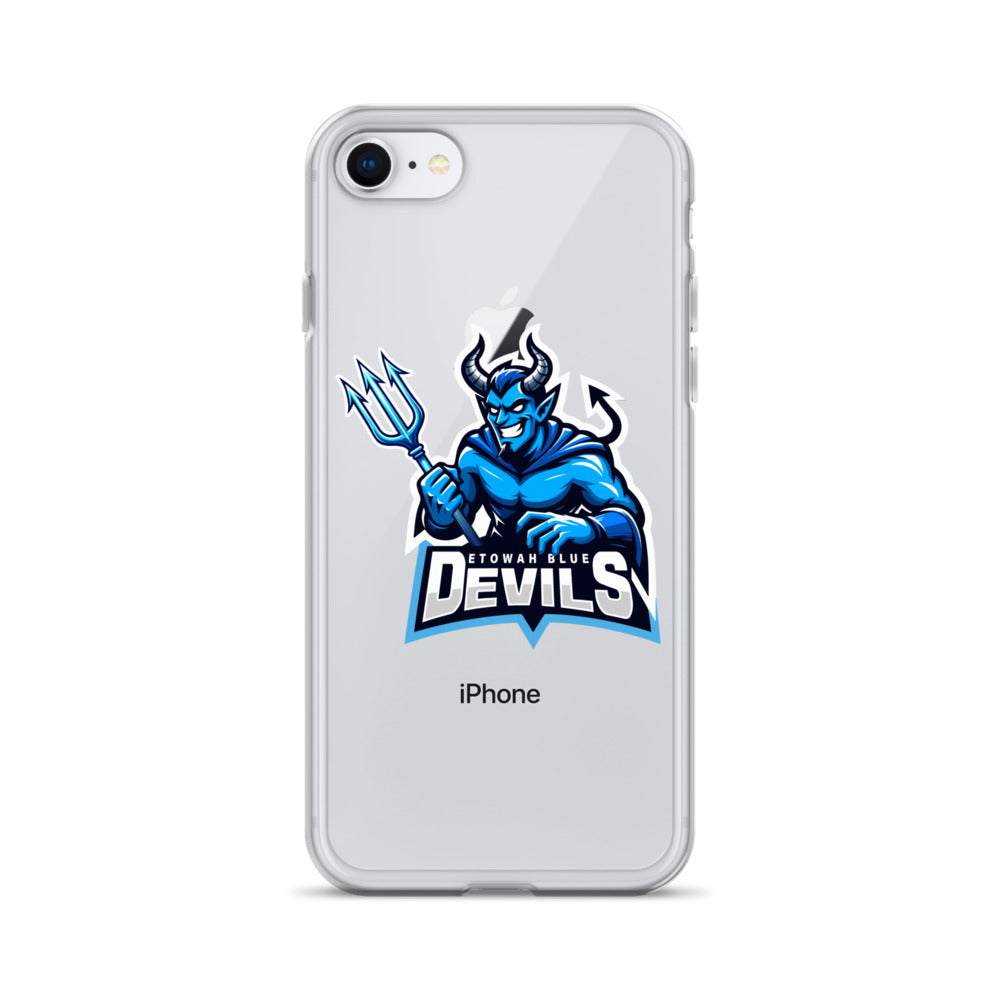 Blue Devils Clear Case for iPhone®