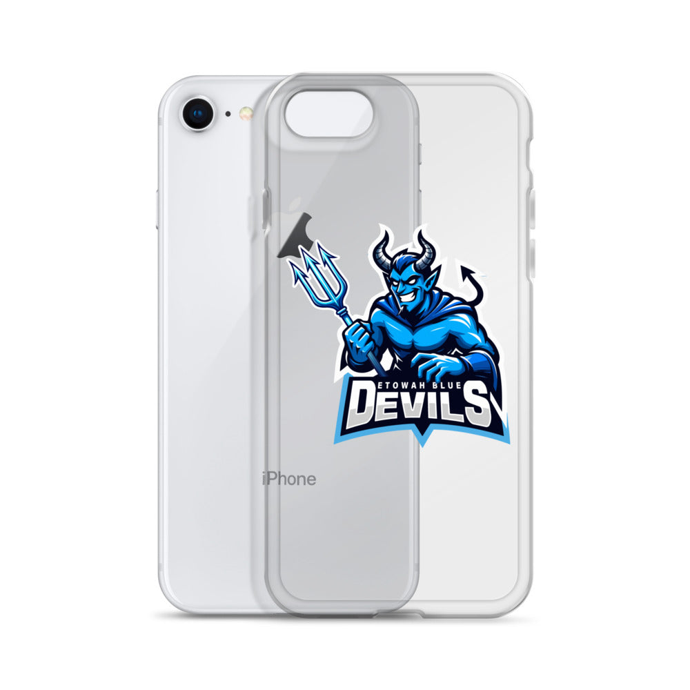 Blue Devils Clear Case for iPhone®