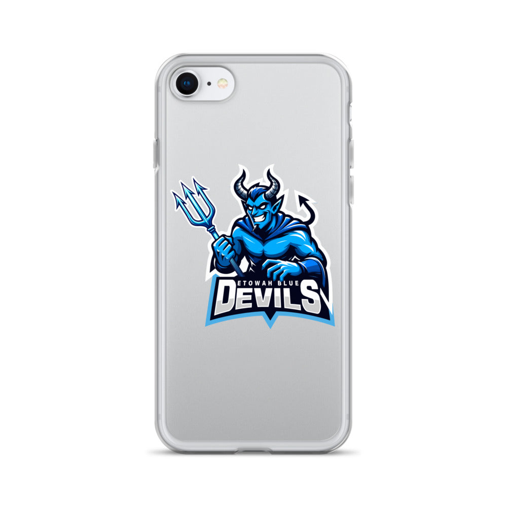 Blue Devils Clear Case for iPhone®