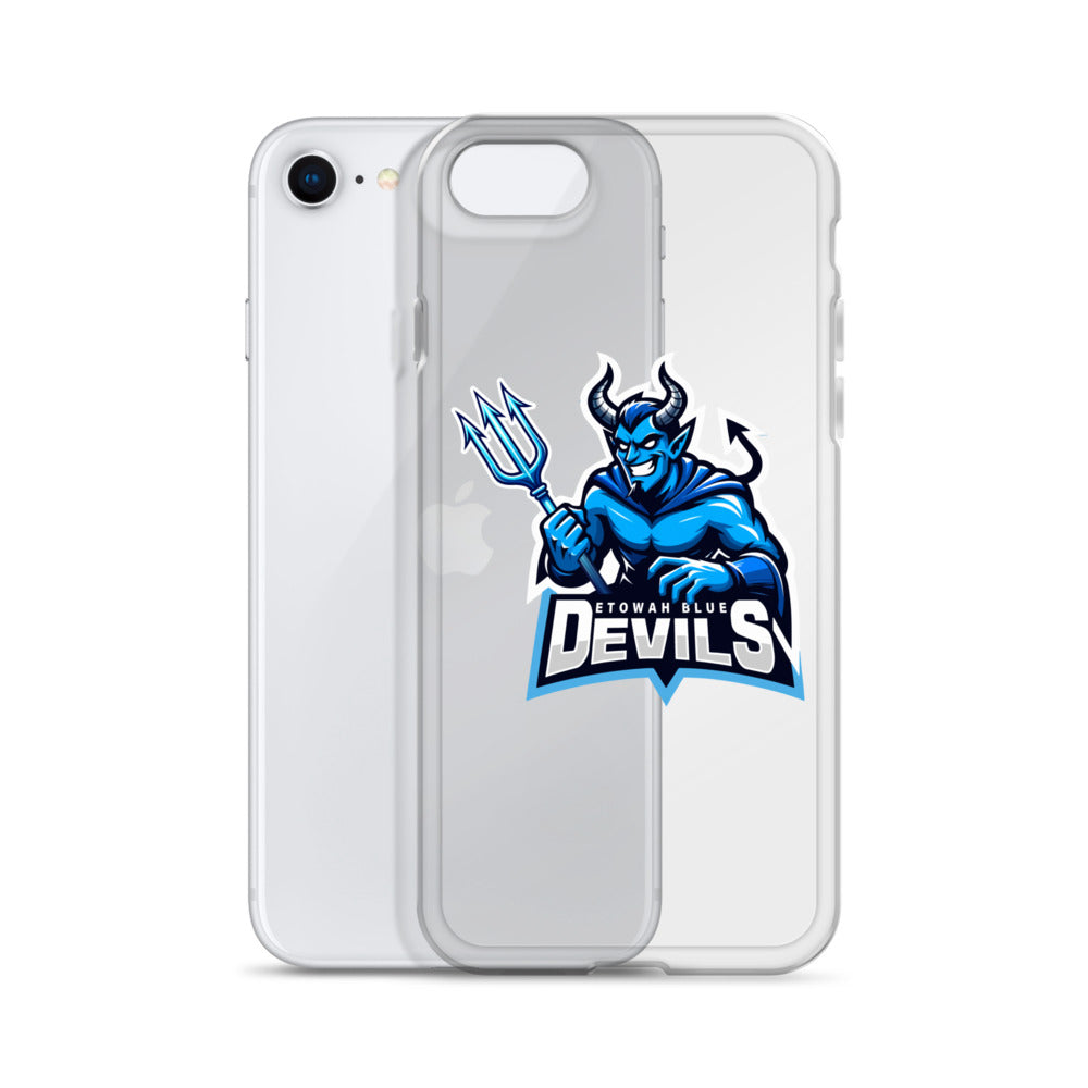 Blue Devils Clear Case for iPhone®