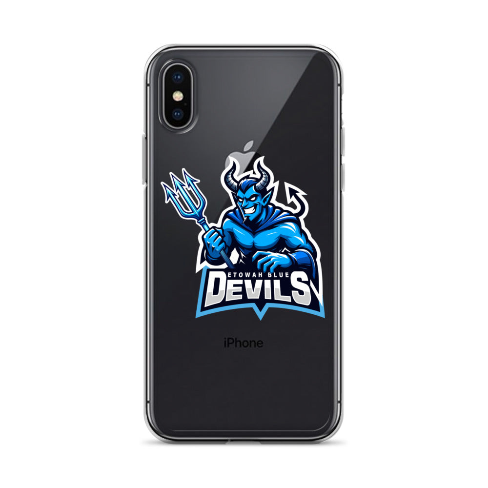 Blue Devils Clear Case for iPhone®