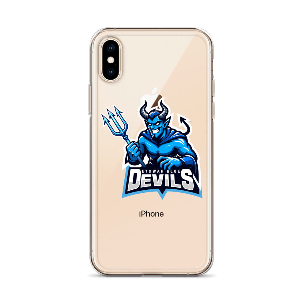 Blue Devils Clear Case for iPhone®