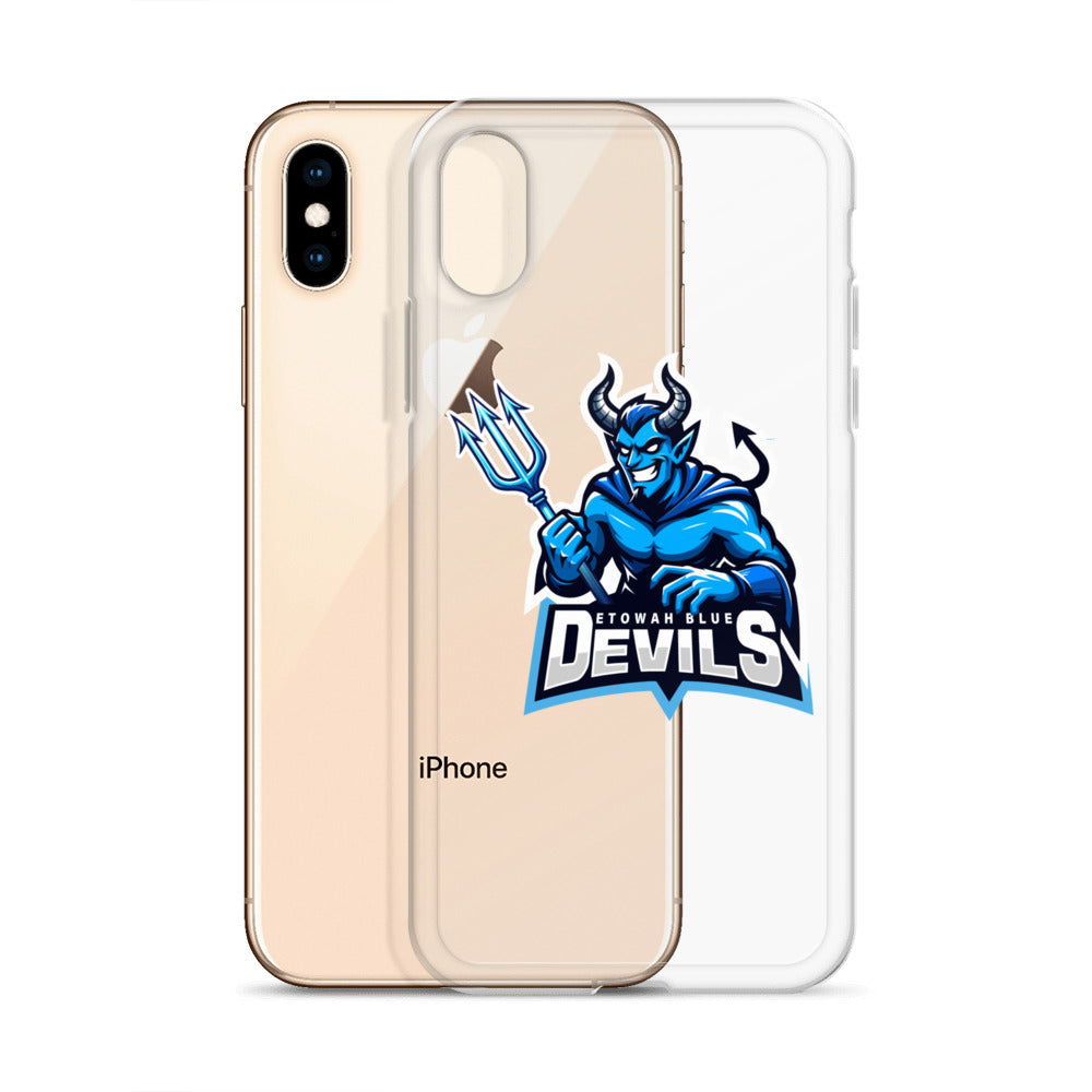 Blue Devils Clear Case for iPhone®