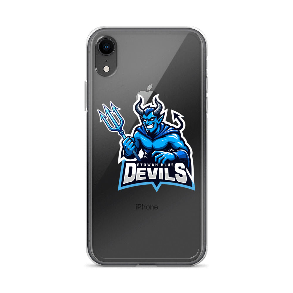 Blue Devils Clear Case for iPhone®