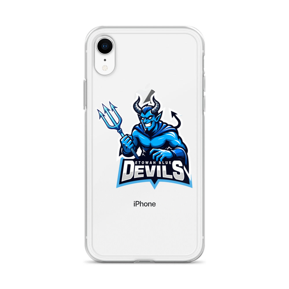 Blue Devils Clear Case for iPhone®