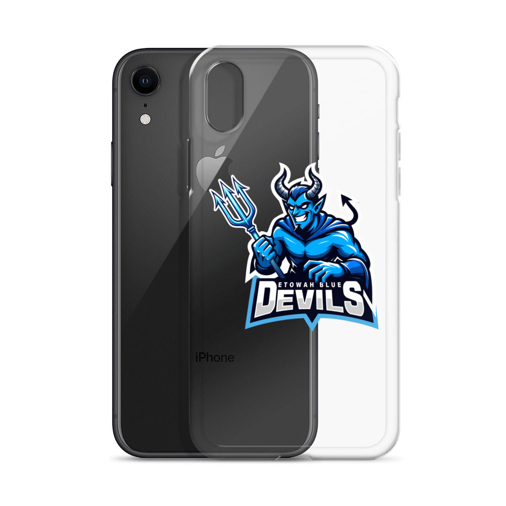 Blue Devils Clear Case for iPhone®