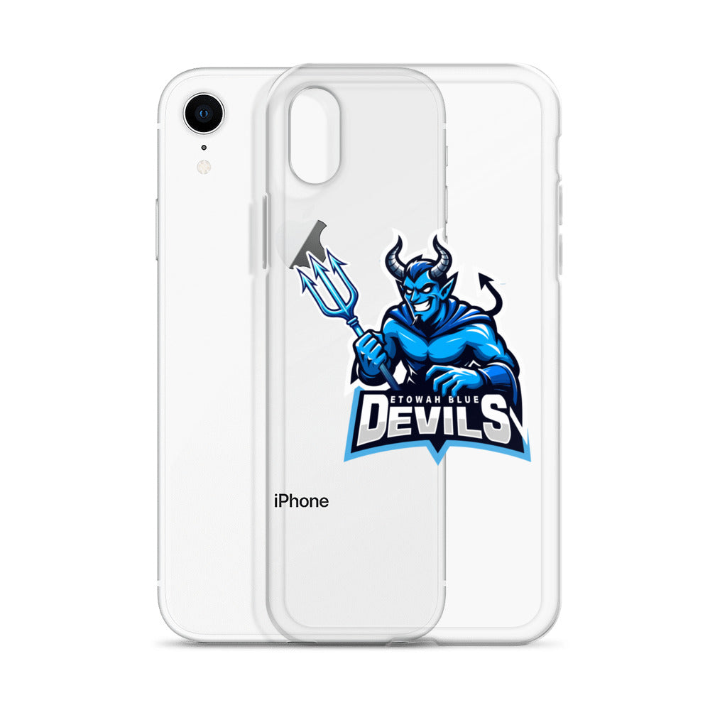 Blue Devils Clear Case for iPhone®