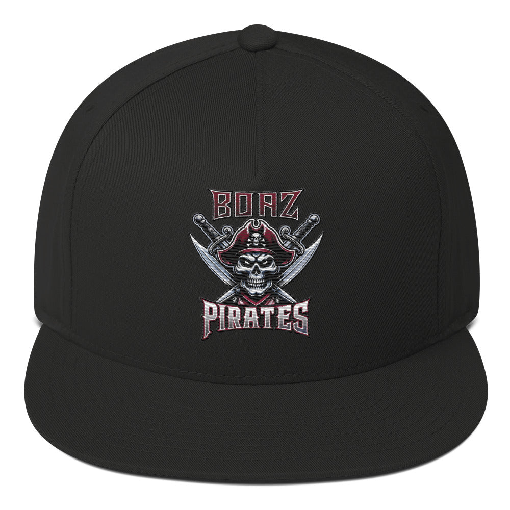 Boaz Pirates Flat Bill Cap