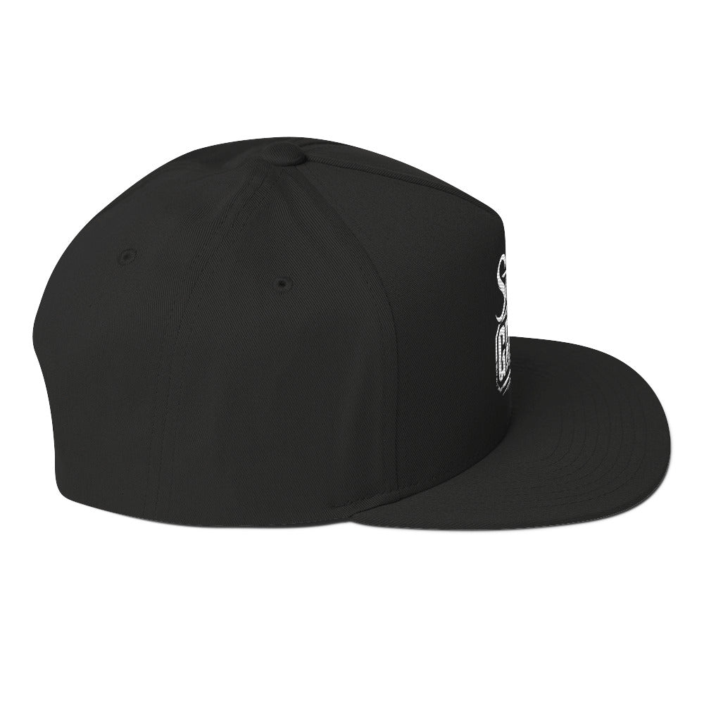 Streetz Gradz White Flat Bill Cap