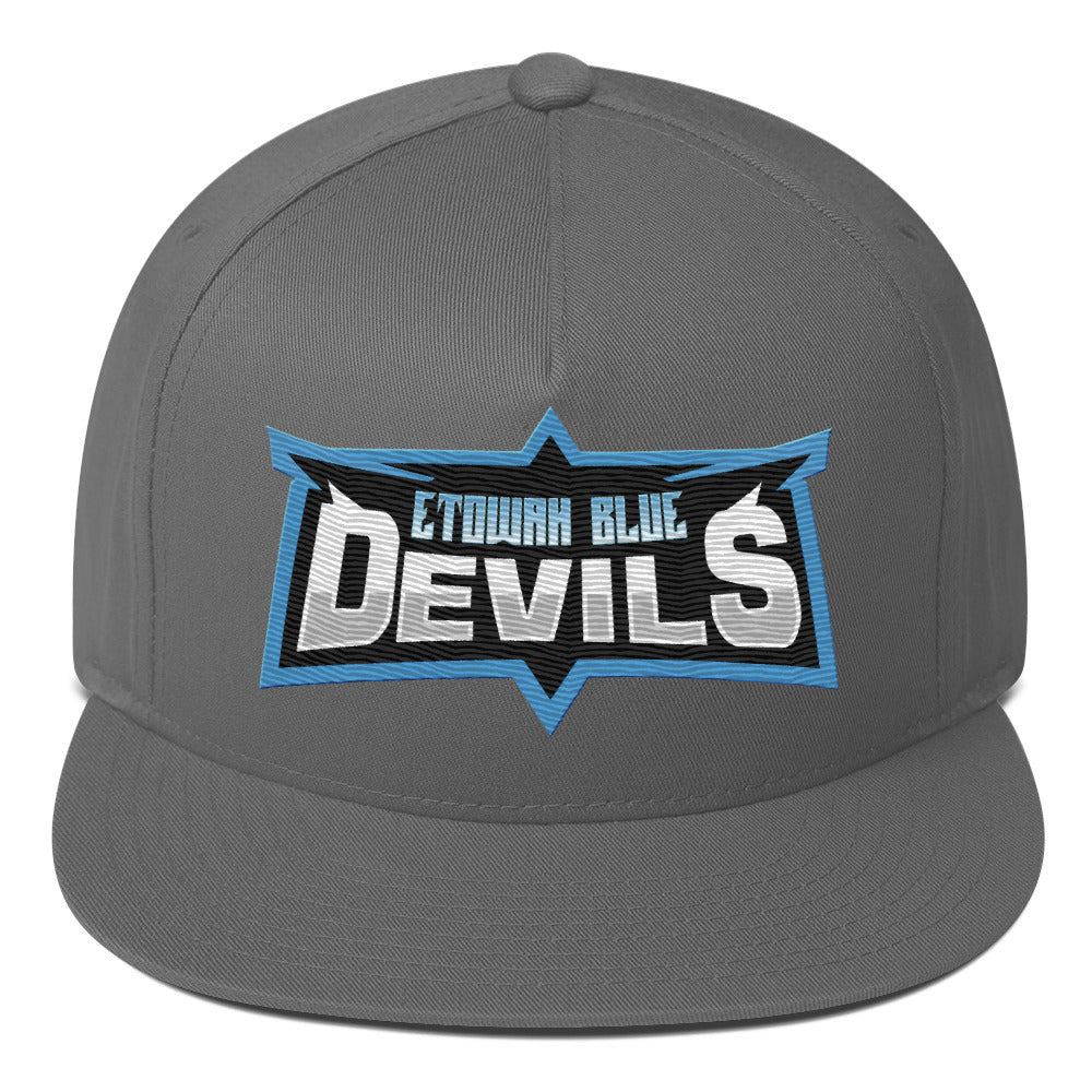 Blue Devils Flat Bill Cap