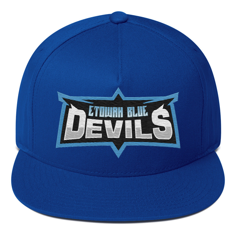 Blue Devils Flat Bill Cap