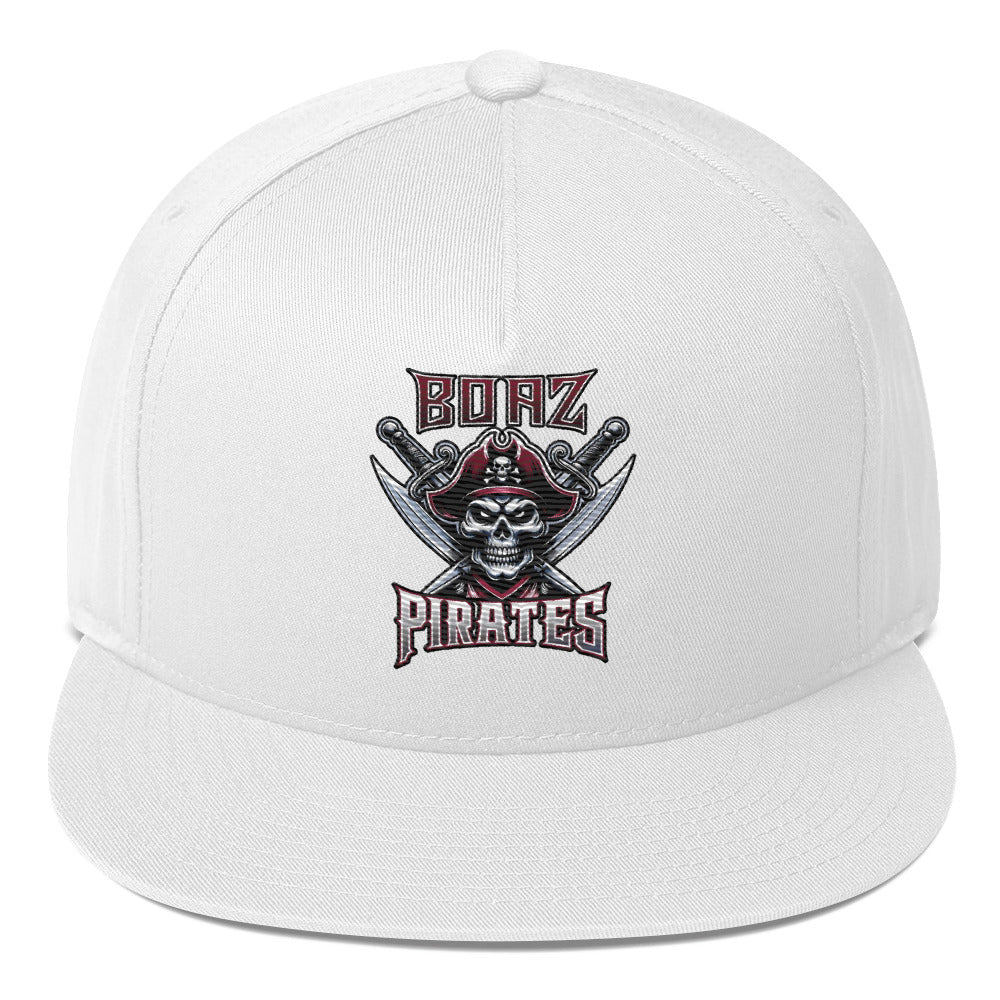 Boaz Pirates Flat Bill Cap